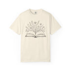Floral Open Book T-Shirt