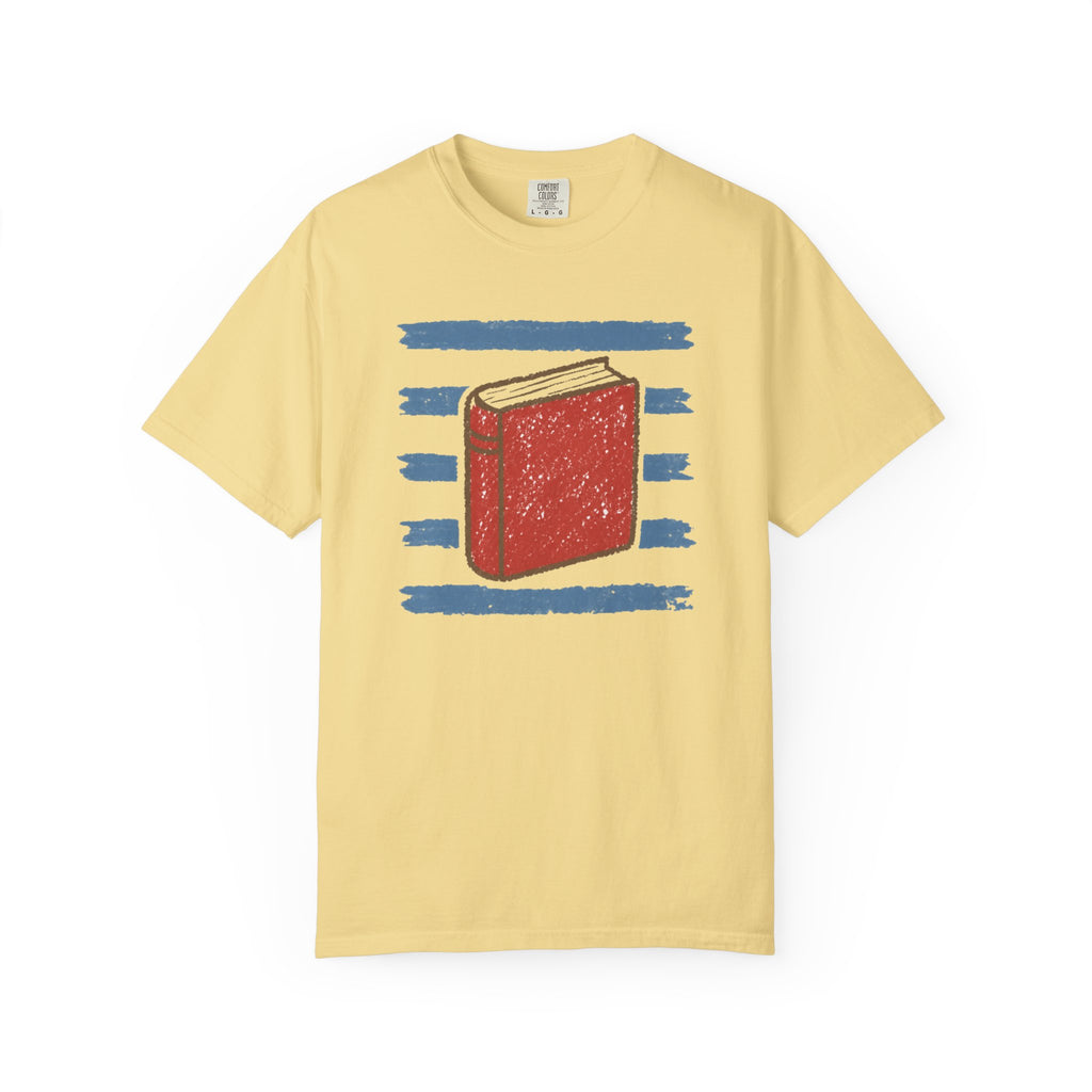 Striped Red Book T-Shirt