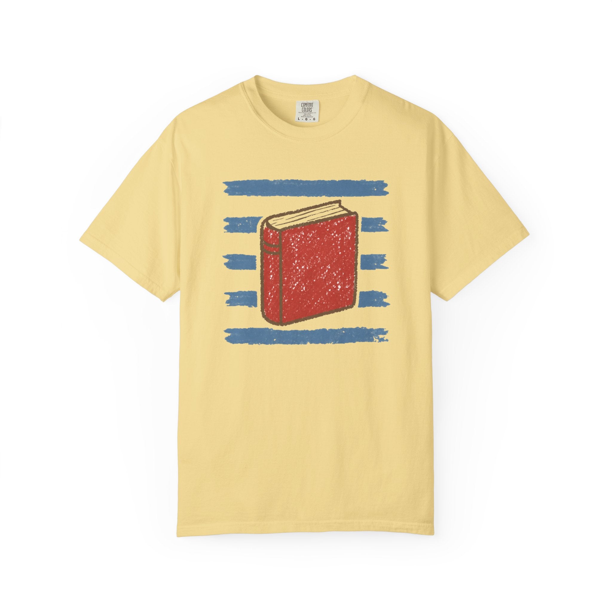 Striped Red Book T-Shirt