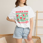 Books and Reheated Coffee T-Shirt