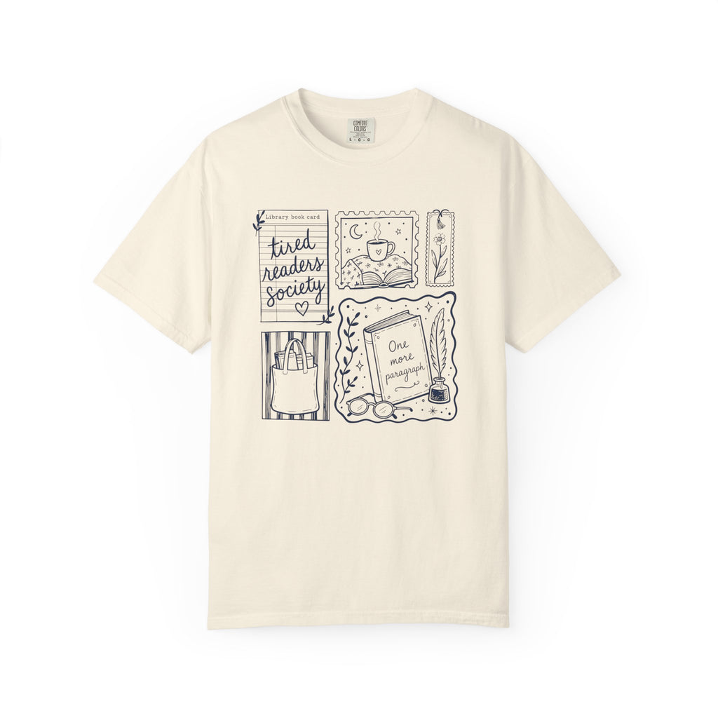 Tired Readers Doodle T-Shirt