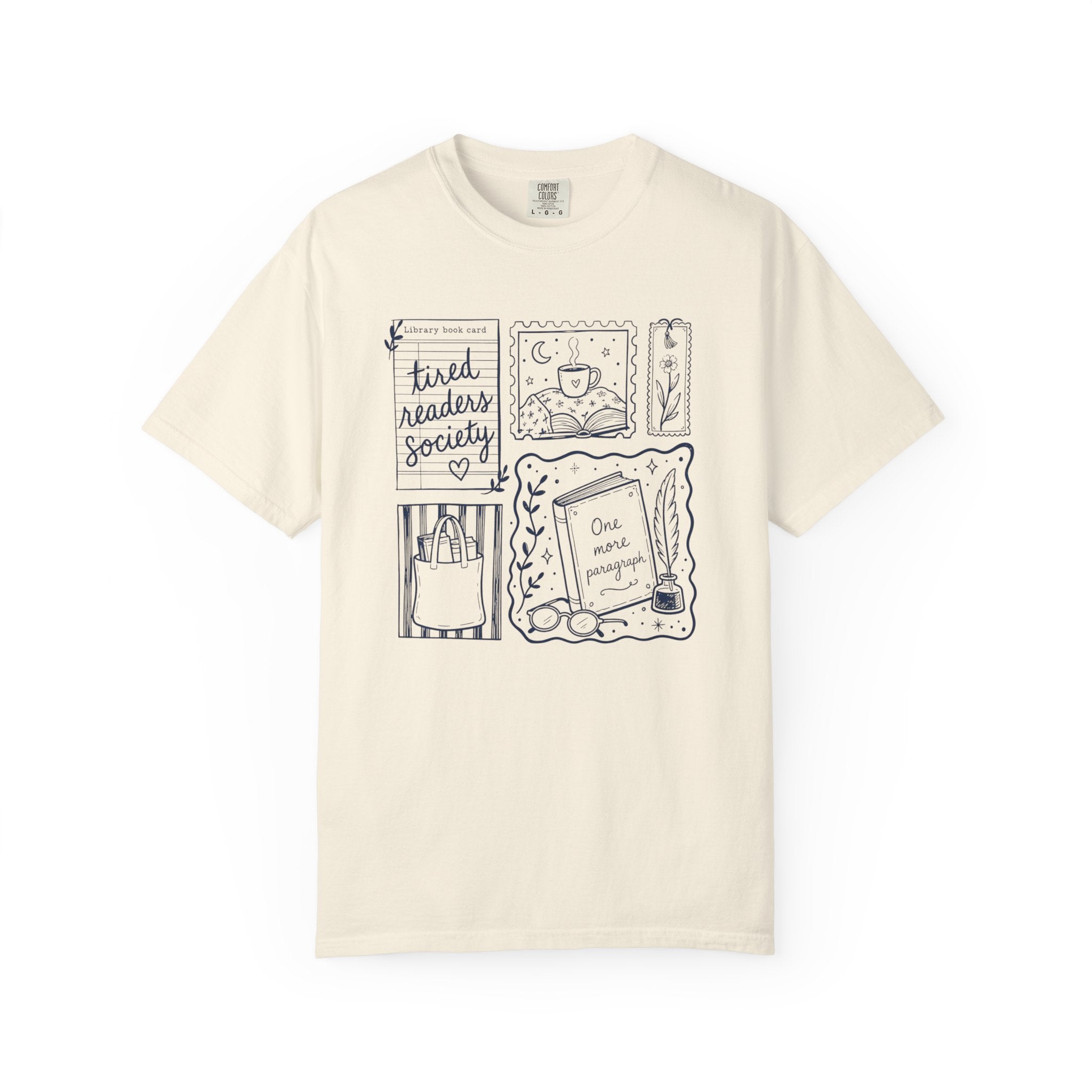 Tired Readers Doodle T-Shirt