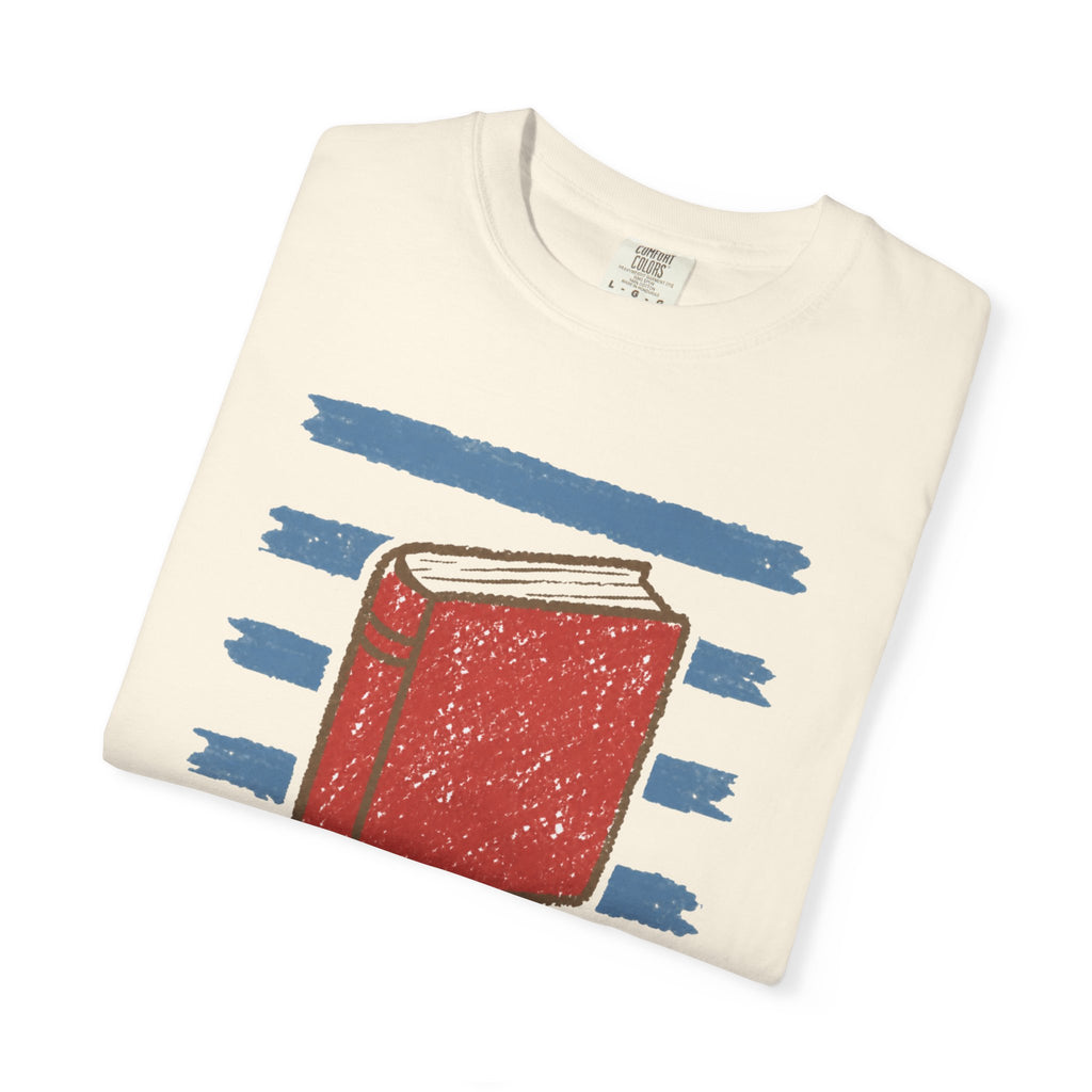 Striped Red Book T-Shirt