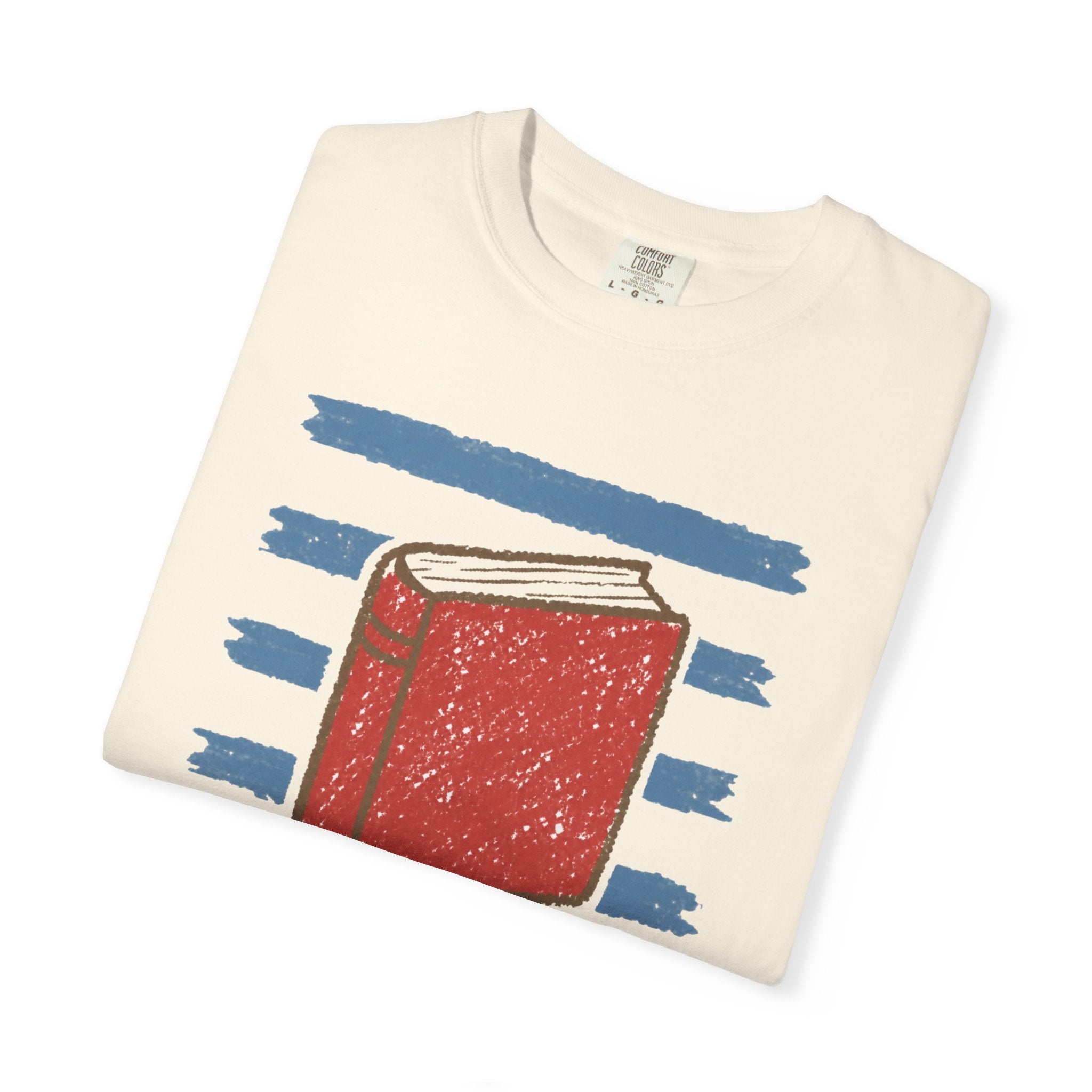 Striped Red Book T-Shirt
