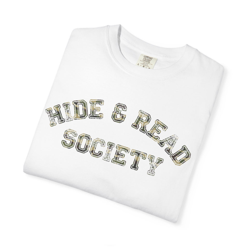 Camo Hide and Read T-Shirt