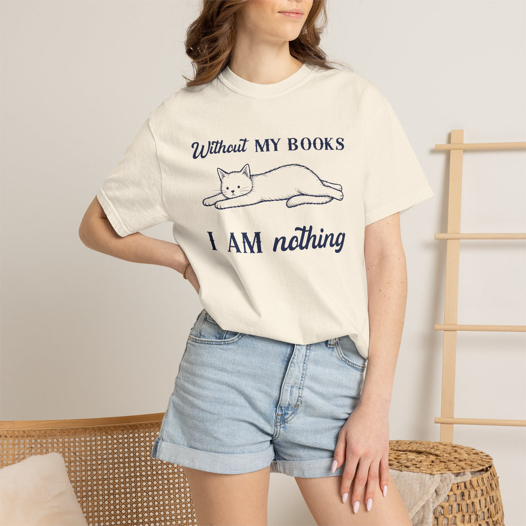 Without My Books T-Shirt