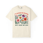 I'd Rather Be Reading Floral T-Shirt