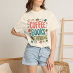 Coffee Books Motherhood T-Shirt