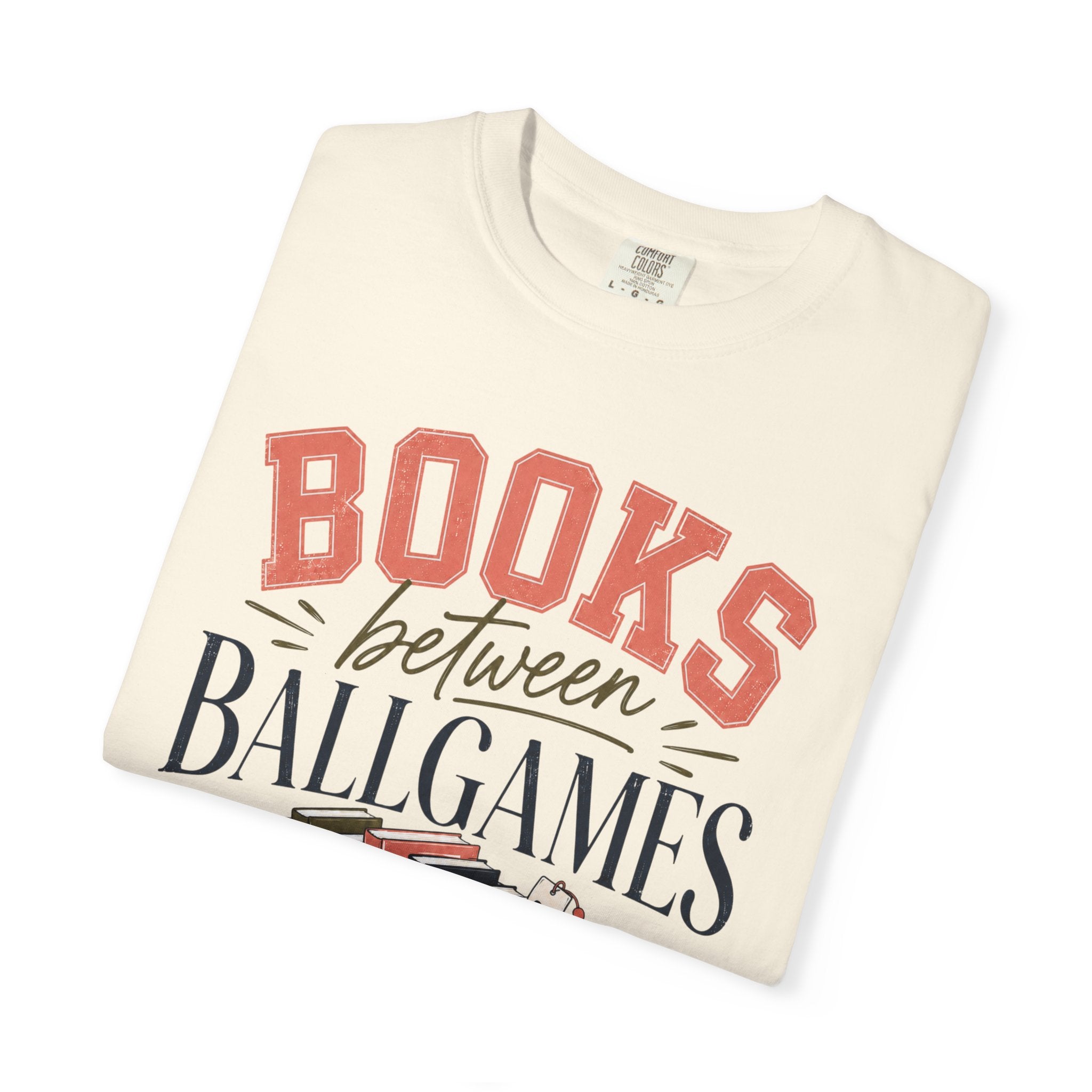 Books Between Ballgames Graphic T-Shirt