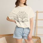 Floral Open Book T-Shirt