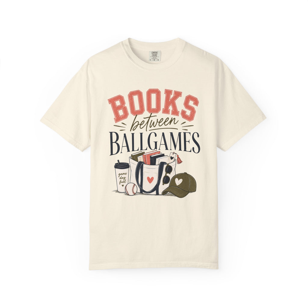 Books Between Ballgames Graphic T-Shirt