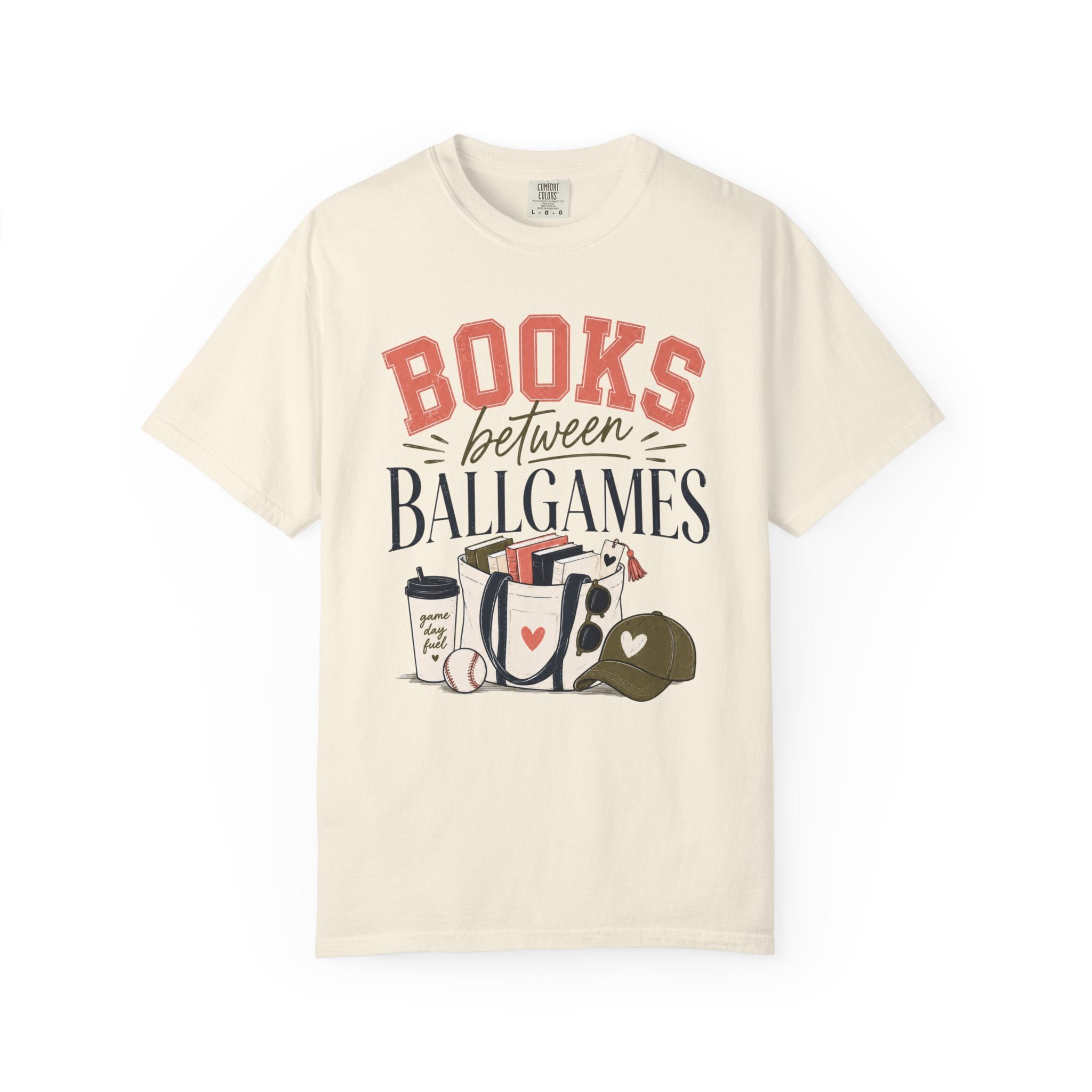 Books Between Ballgames Graphic T-Shirt