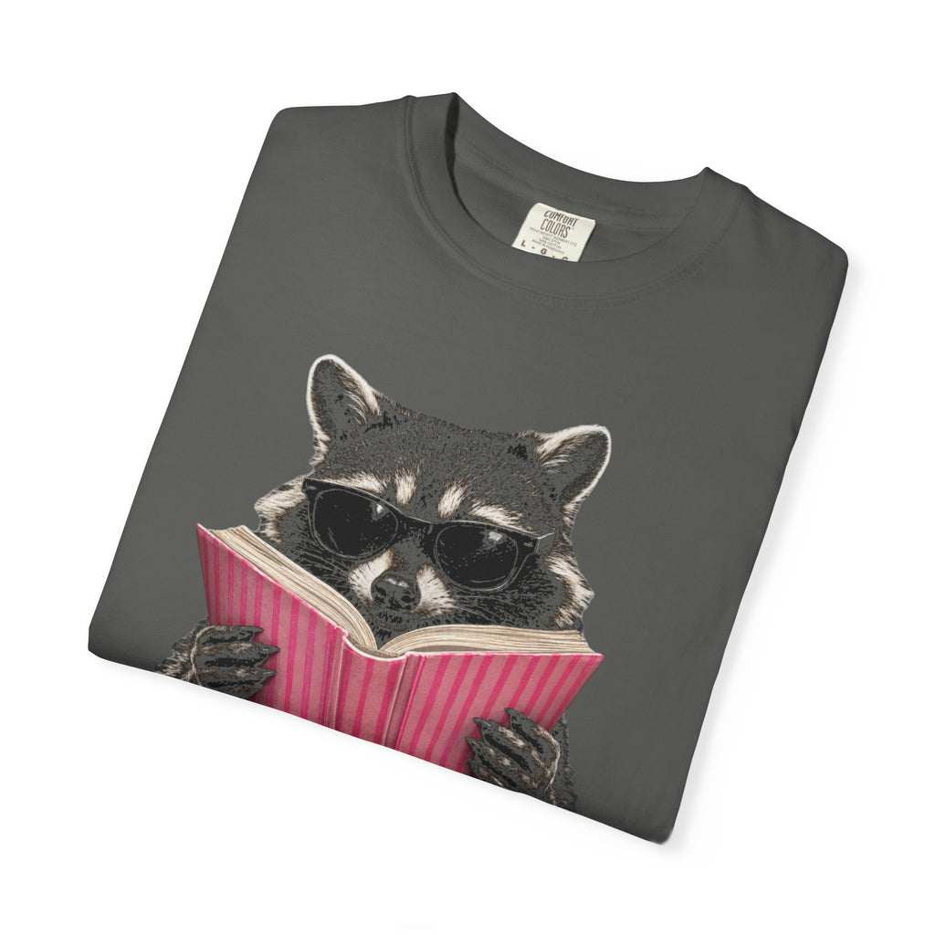 Raccoon Pick Up Lane Reader T-Shirt