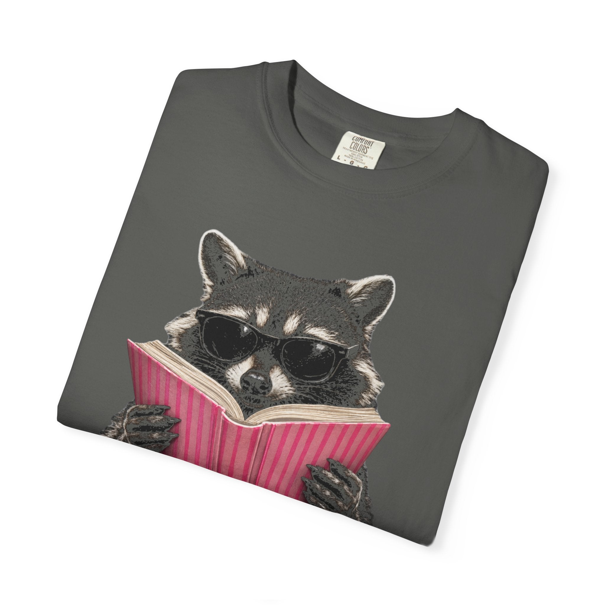 Raccoon Pick Up Lane Reader T-Shirt