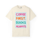 Coffee First Striped T-Shirt