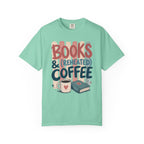 Books and Reheated Coffee Striped T-Shirt