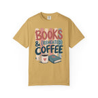 Books and Reheated Coffee Striped T-Shirt