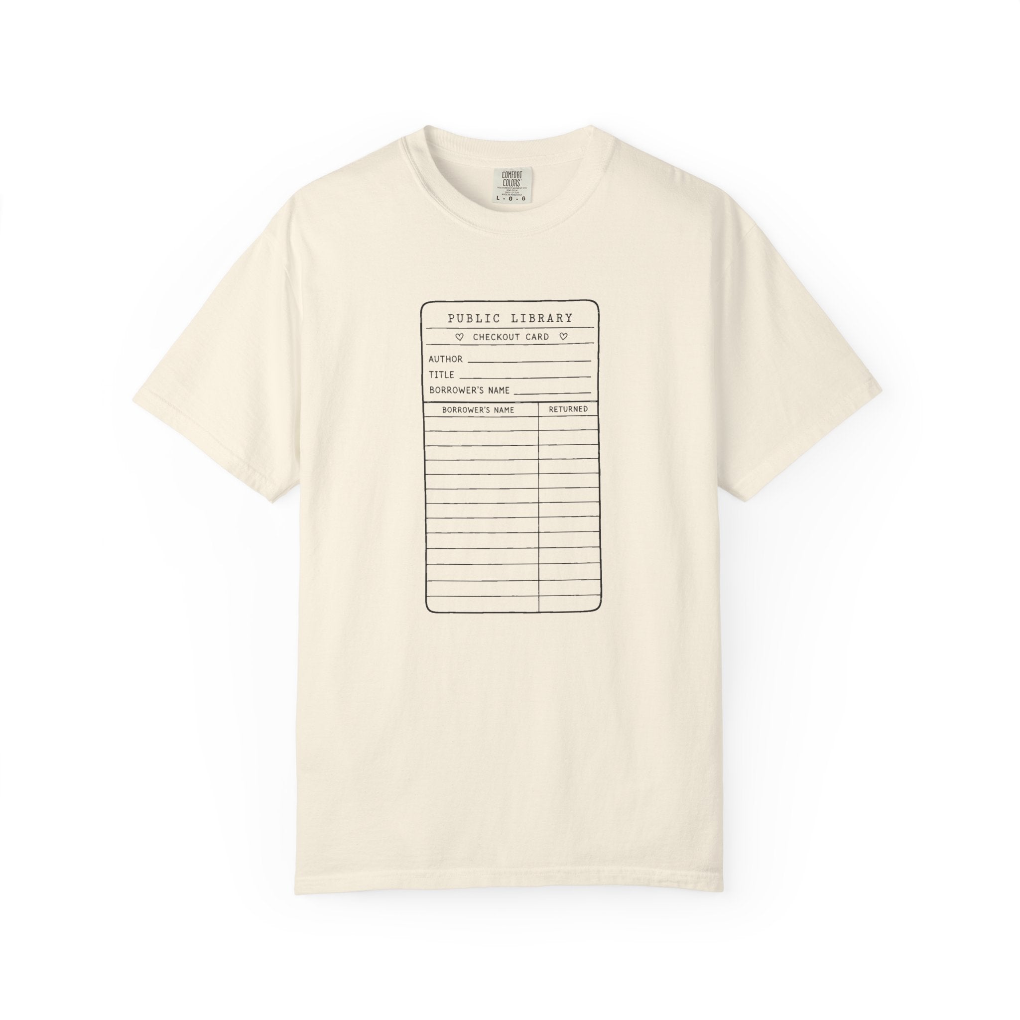 Library Card T-Shirt