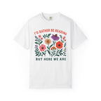 I'd Rather Be Reading Floral T-Shirt