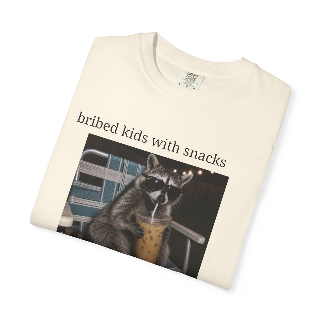 Bribed Kids Raccoon T-Shirt