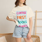 Coffee First Striped T-Shirt