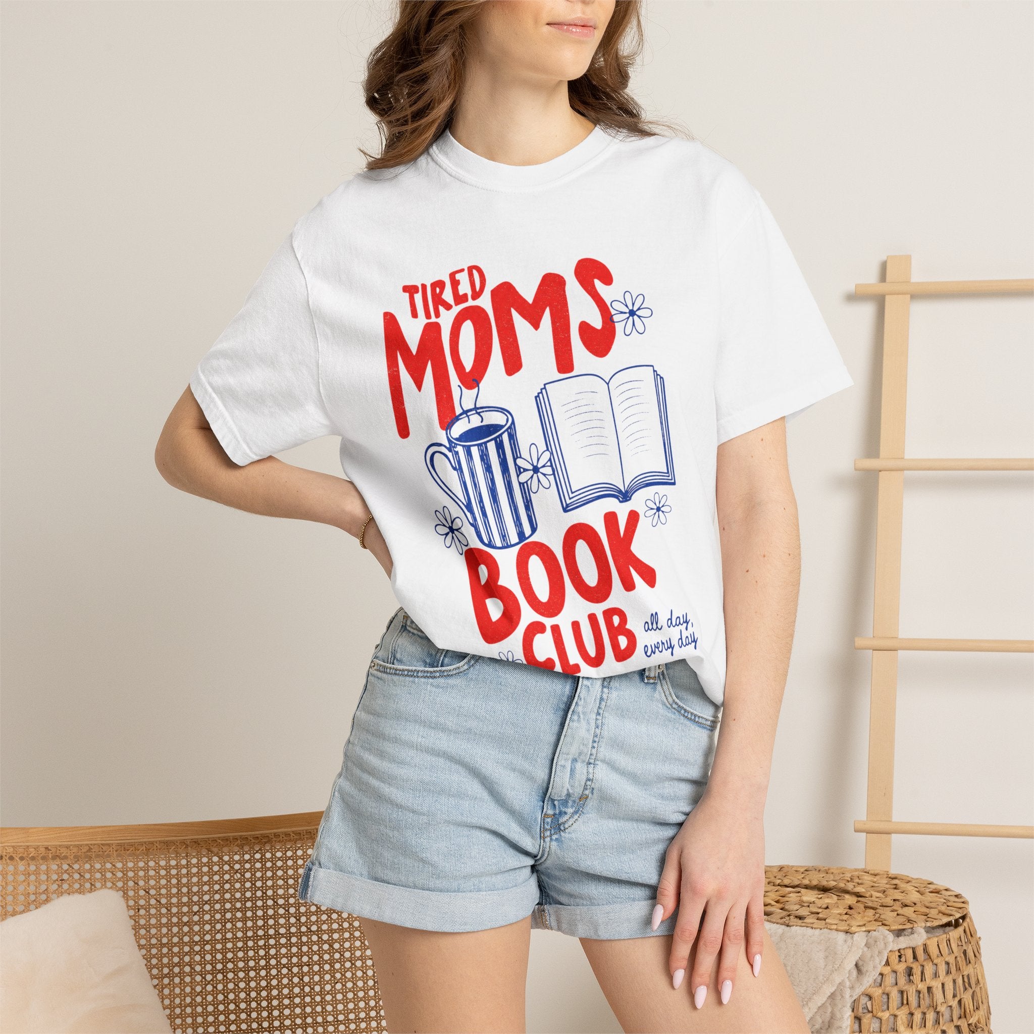 Tired Moms Book Club Shirt