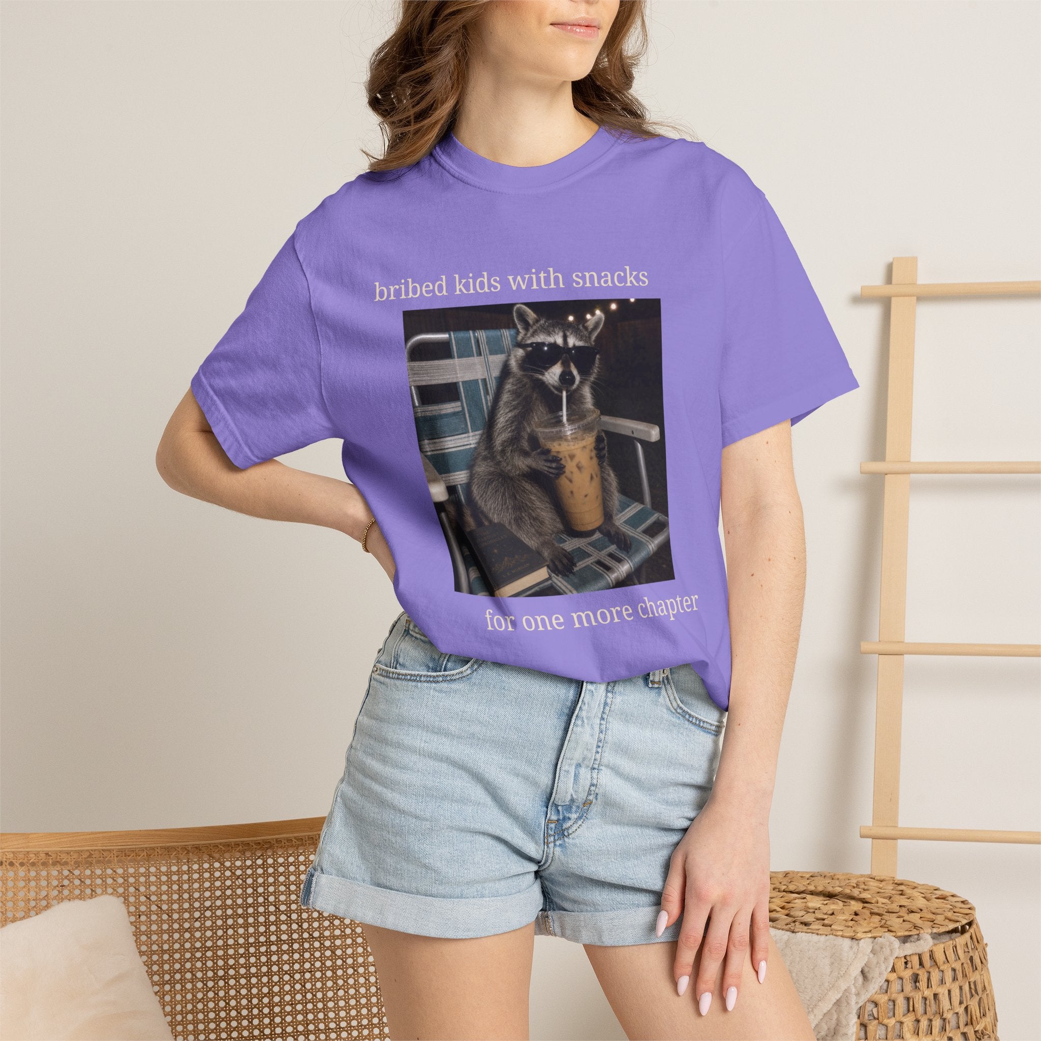 Bribed Kids Raccoon T-Shirt