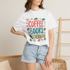 Coffee Books Motherhood T-Shirt