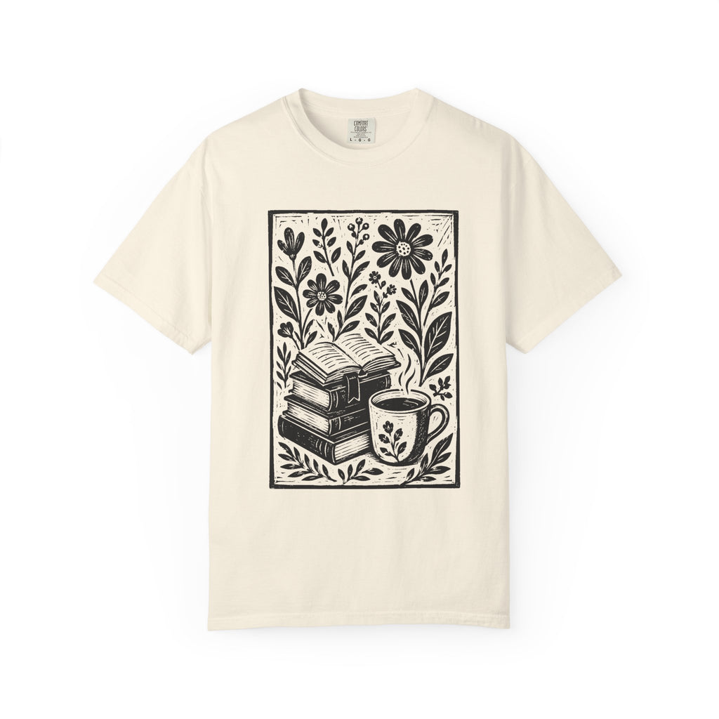 Books and Mug T-Shirt