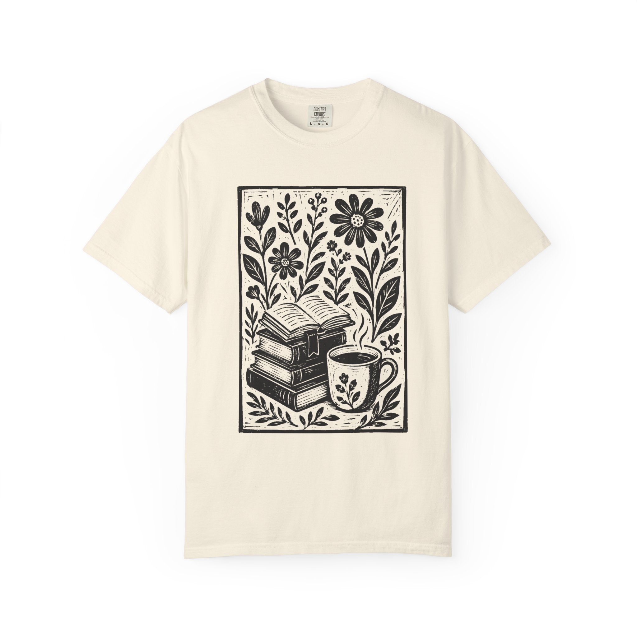 Books and Mug T-Shirt