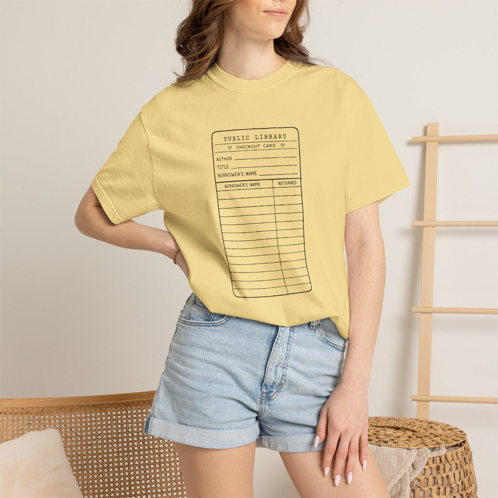 Library Card T-Shirt