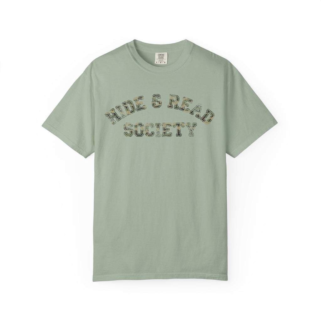 Camo Hide and Read T-Shirt