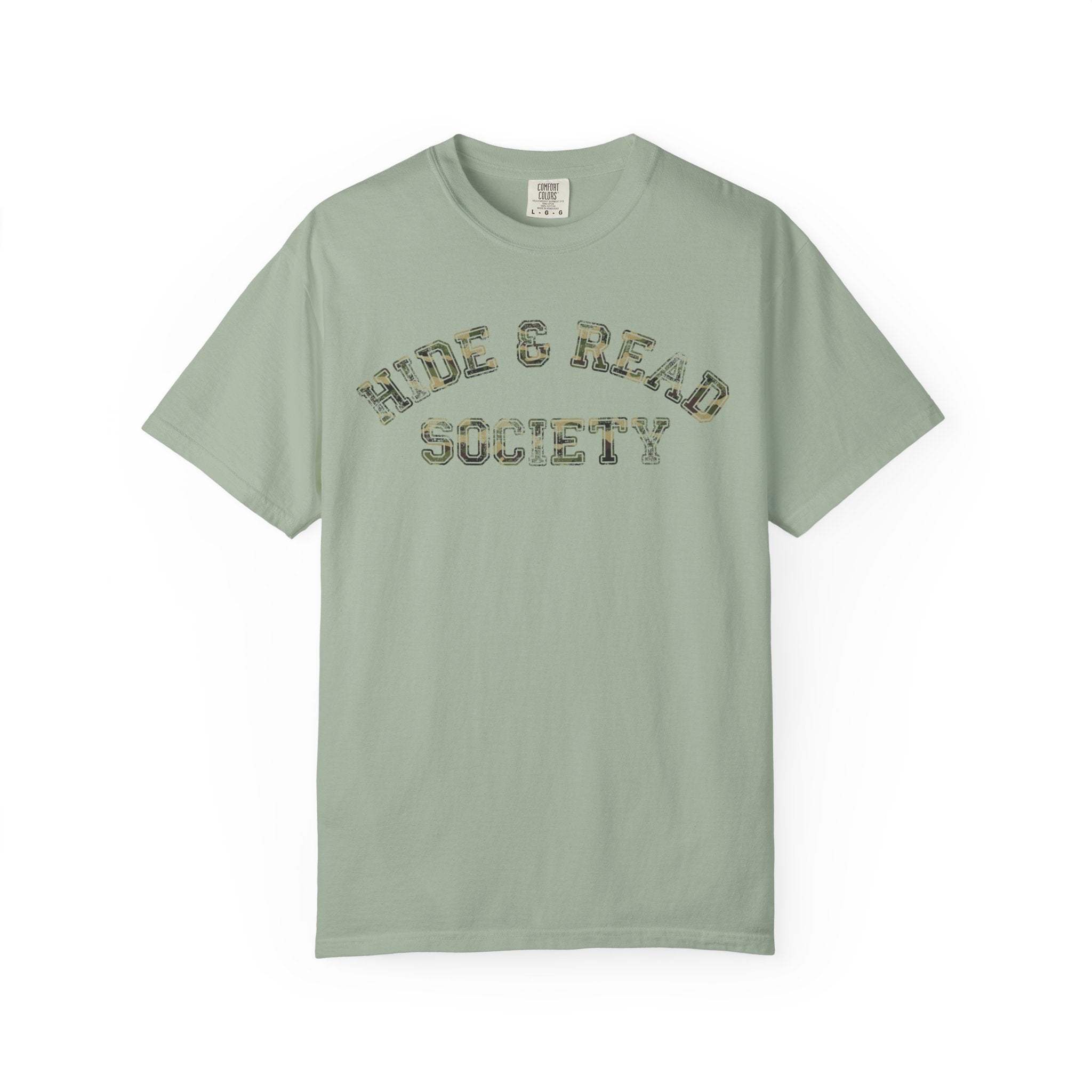 Camo Hide and Read T-Shirt