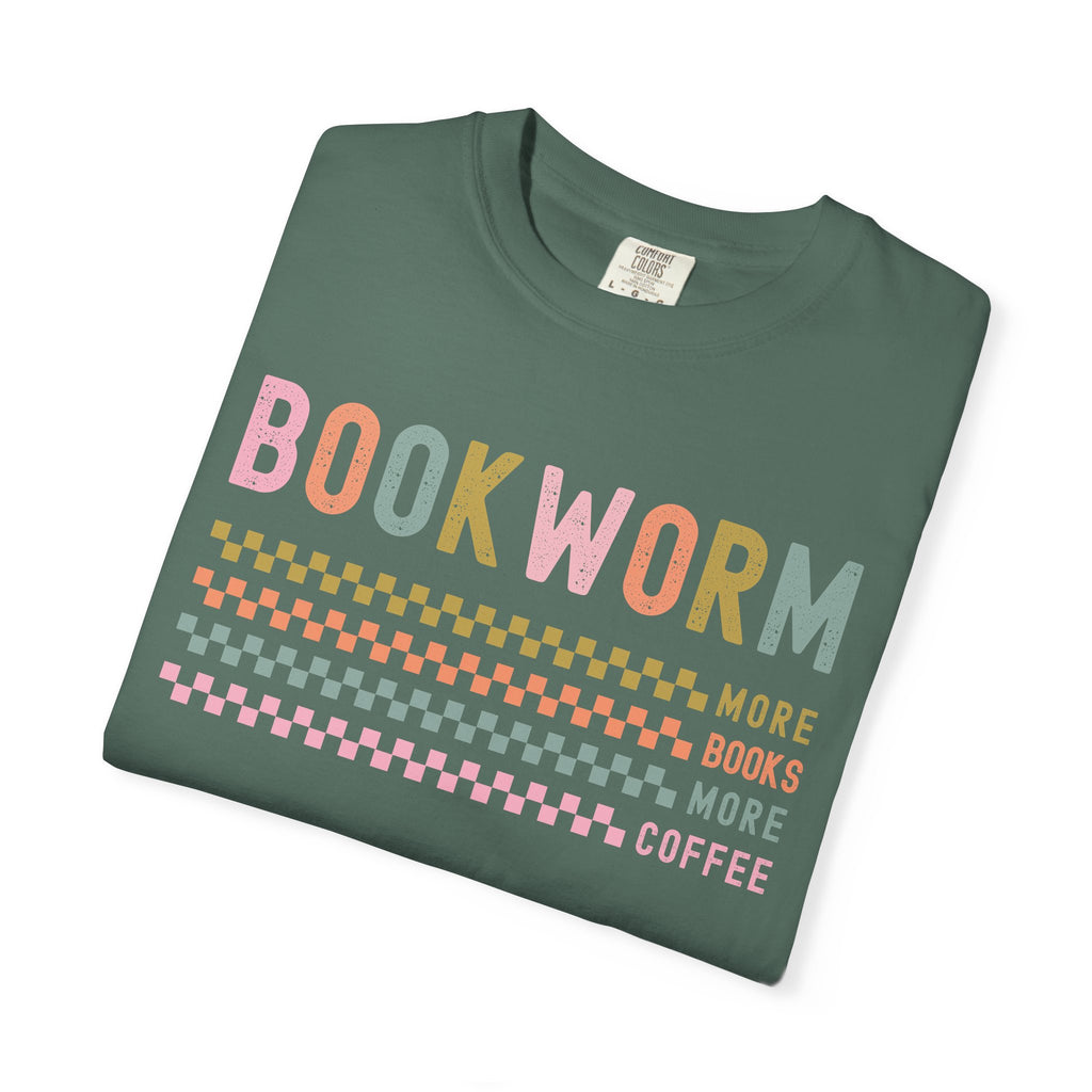Bookworm More Coffee More Books T-Shirt