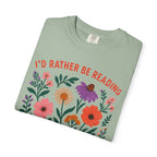 I'd Rather Be Reading Floral T-Shirt