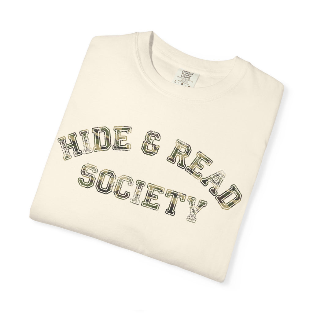 Camo Hide and Read T-Shirt