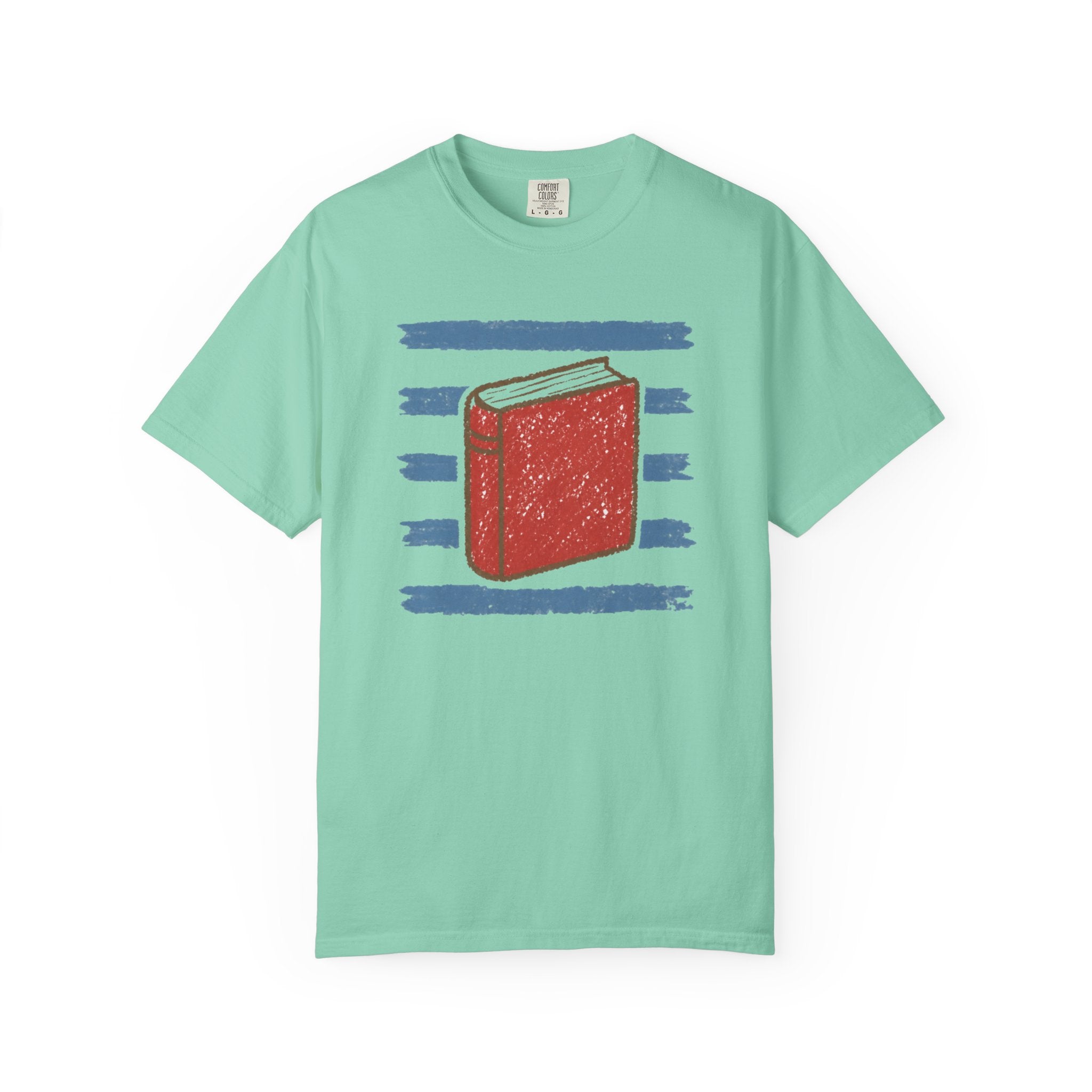 Striped Red Book T-Shirt