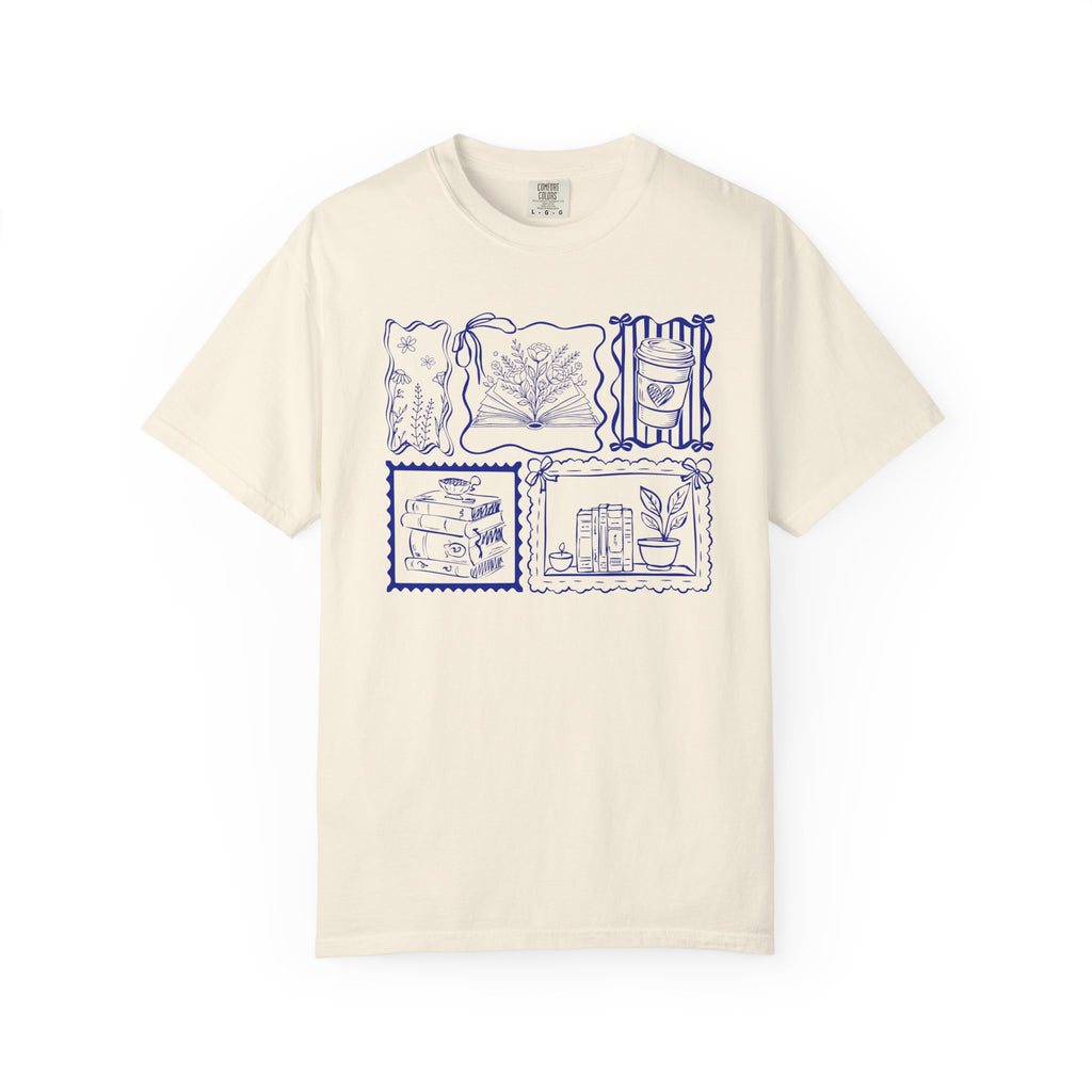 Bookish Stamps T-Shirt