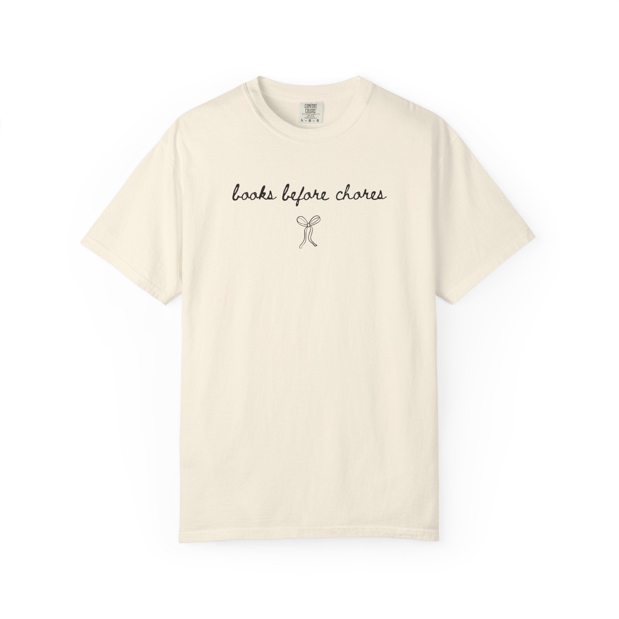 Books Before Chores T-Shirt