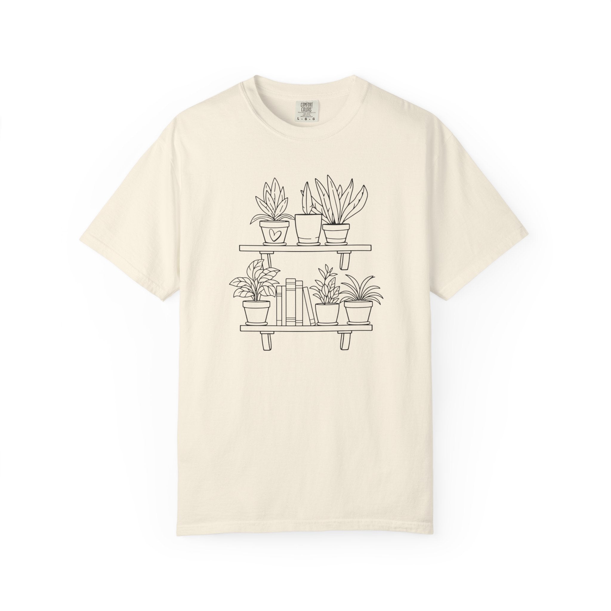 Plant Bookshelf T-Shirt