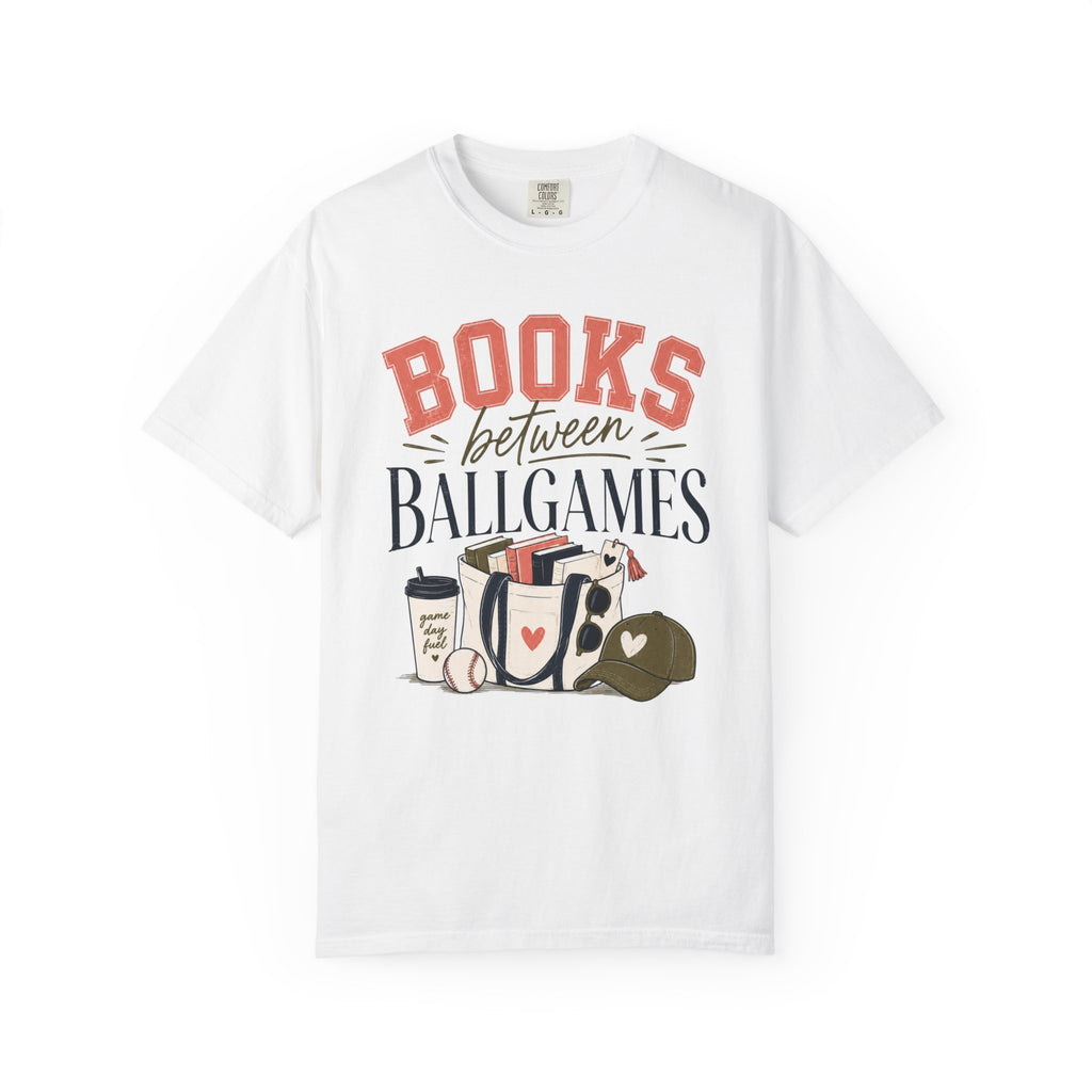 Books Between Ballgames Graphic T-Shirt