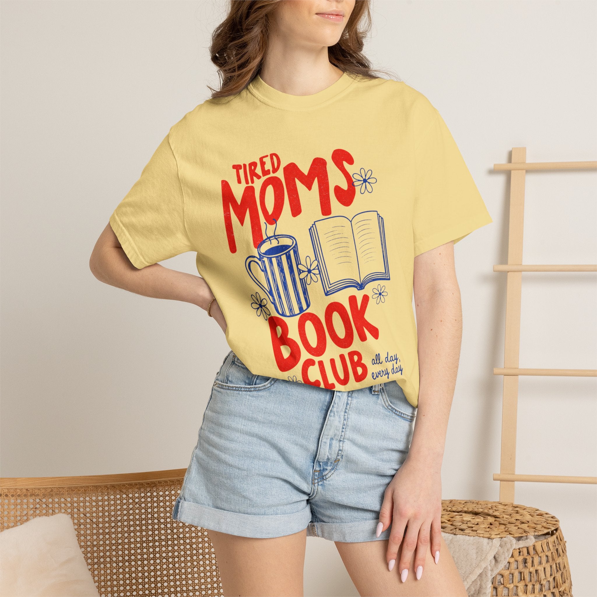 Tired Moms Book Club Shirt