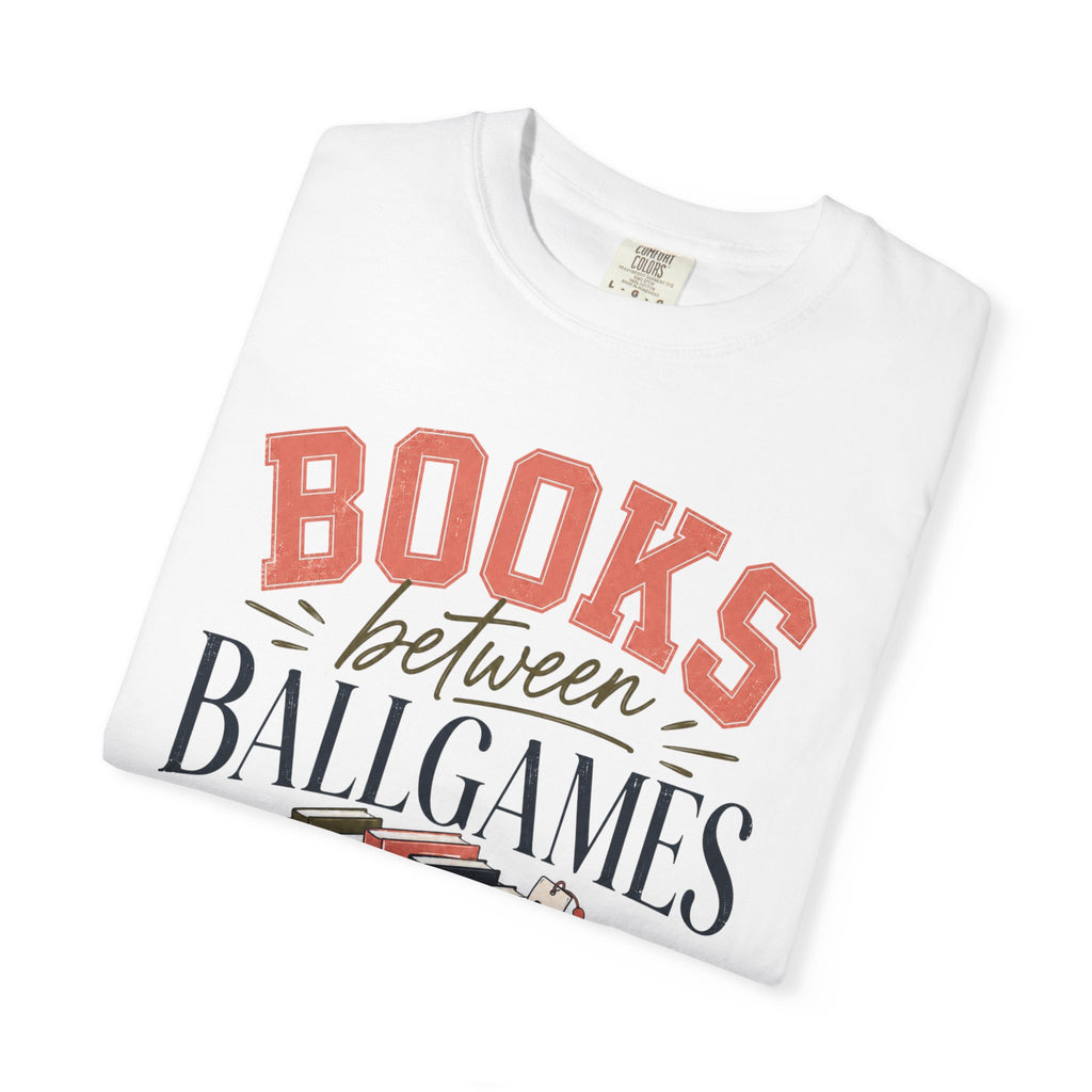 Books Between Ballgames Graphic T-Shirt