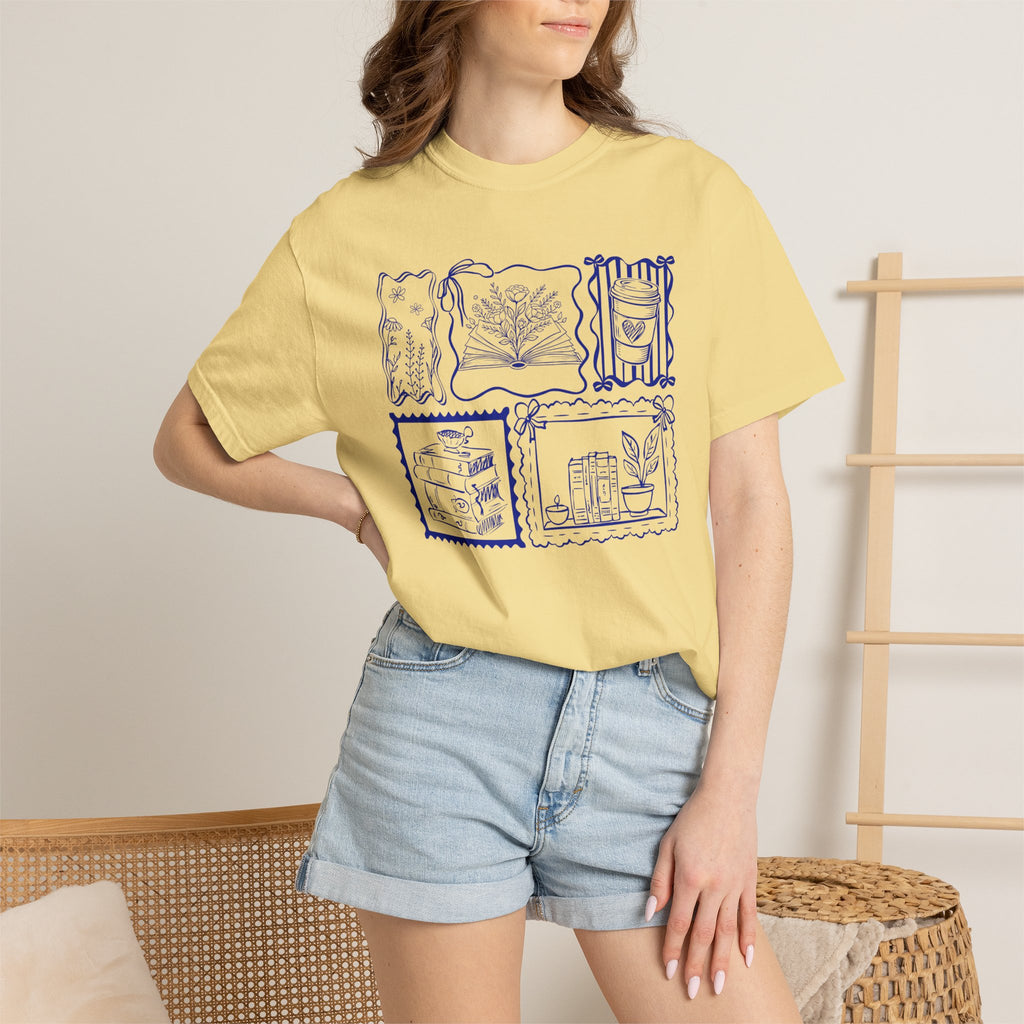 Bookish Stamps T-Shirt
