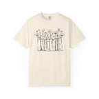 Floral Bookshelf T-Shirt