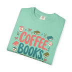 Coffee Books Motherhood T-Shirt