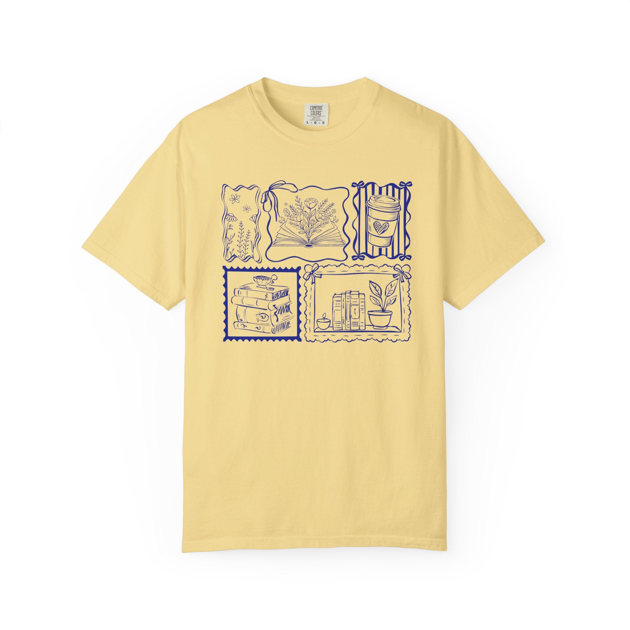 Bookish Stamps T-Shirt