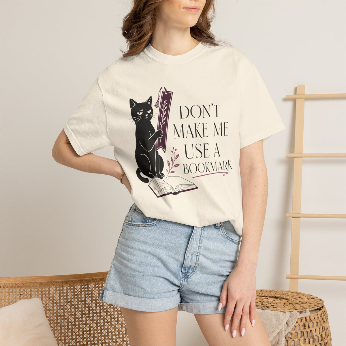Use A Bookmark Cat T-Shirt