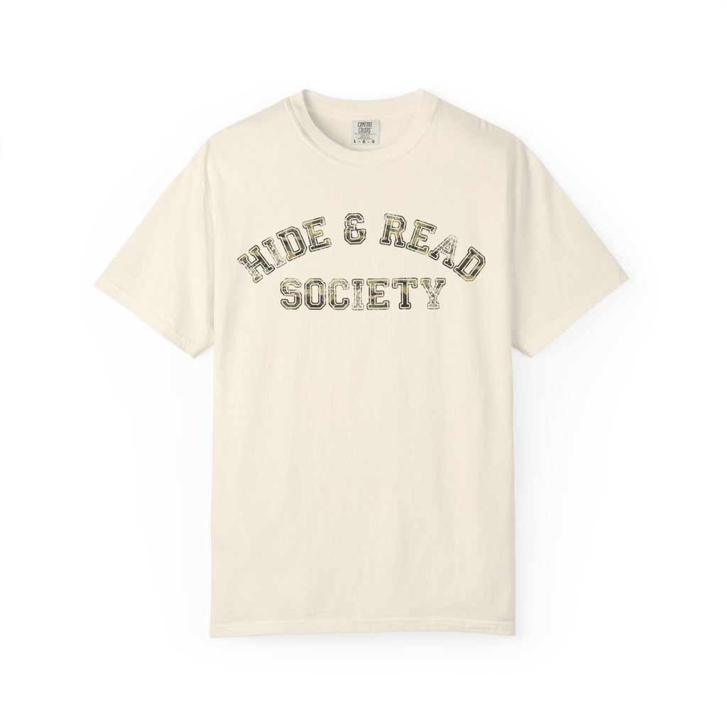 Camo Hide and Read T-Shirt