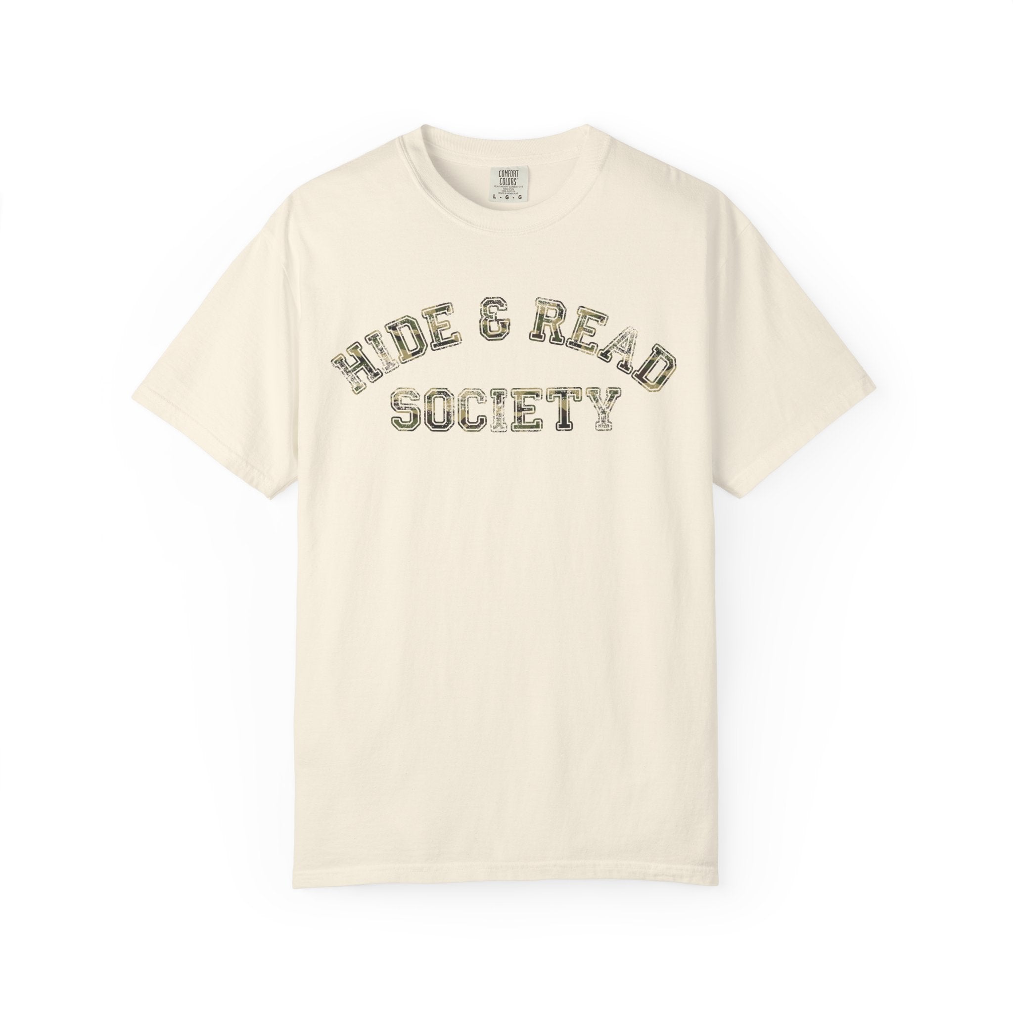 Camo Hide and Read T-Shirt